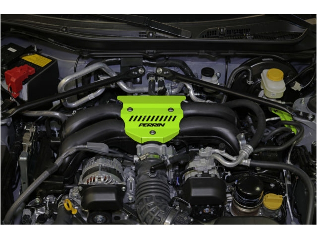 PERRIN Engine Cover, Neon Yellow (2022 Subaru BRZ & Toyota GR86)