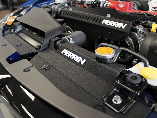 PERRIN Radiator Shroud, Black (2008-2014 Impreza WRX & WRX STi) - Click Image to Close