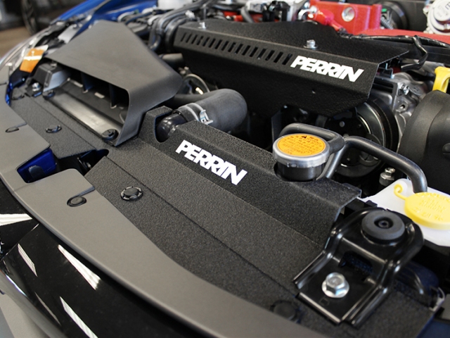 PERRIN Radiator Shroud, Black (2008-2014 Impreza WRX & WRX STi)