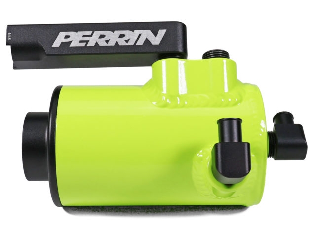 PERRIN Air Oil Separator, Neon Yellow (2022-2023 Subaru WRX)