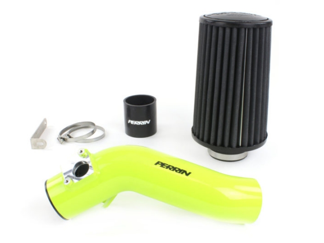 PERRIN Cold Air Intake, Neon Yellow (2018-2021 Subaru WRX STi)