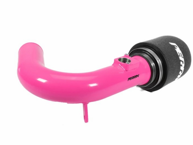 PERRIN Cold Air Intake w/ Heatshield, Hyper Pink (2022-2024 Subaru WRX)