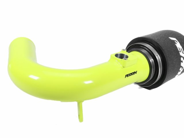 PERRIN Cold Air Intake w/ Heatshield, Neon Yellow (2022-2024 Subaru WRX)