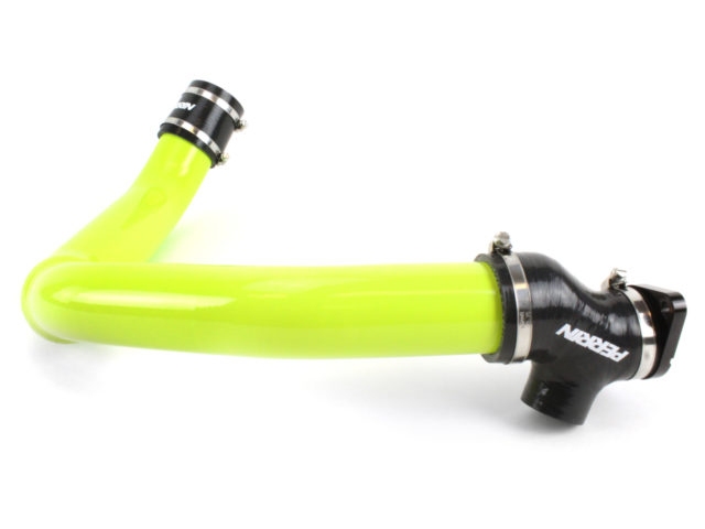 PERRIN Charge Pipe, Neon Yellow (2015-2021 Subaru WRX)