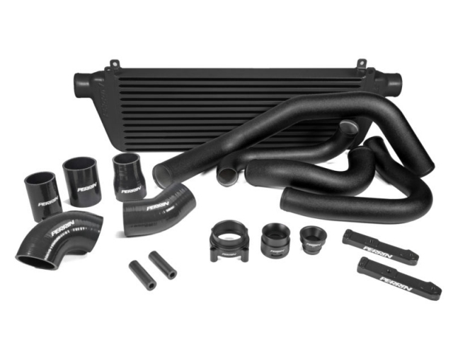 PERRIN Front Mount Intercooler Kit, Black w/ Black Core (2022-2023 Subaru WRX)