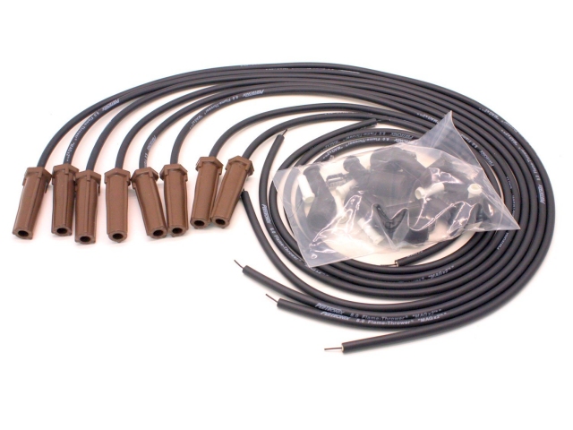PERTRONIX Flame-Thrower 8mm MAGx2 Spark Plug Wires, Black (GM LS)