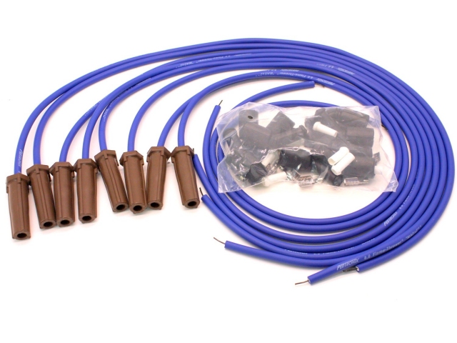 PERTRONIX Flame-Thrower 8mm MAGx2 Spark Plug Wires, Blue (GM LS) - Click Image to Close