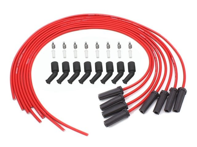 PERTRONIX Flame-Thrower 8mm MAGx2 Spark Plug Wires, Red (GM LS) - Click Image to Close