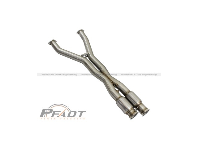 PFADT X-Pipe w/ Catalytic Converters, 3" (1997-2004 Corvette & Z06) - Click Image to Close