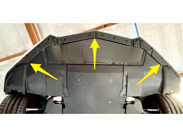 ProTEKt Front Bumper Protection Skid Plates (2020-2021 Corvette Stingray)