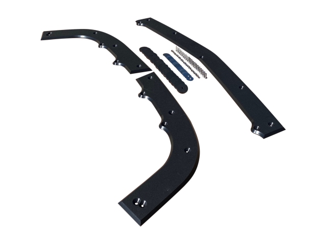 ProTEKt Front Bumper Protection Skid Plates (2019-2022 Challenger Scat Pack 1320) - Click Image to Close