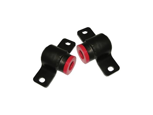 Prothane Front Control Arm Bushing Kit w/ Brackets, Red (2005 Mustang) - Click Image to Close