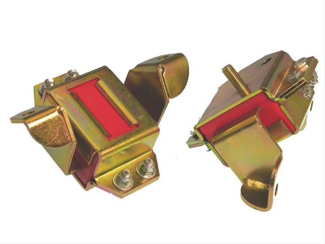 PROTHANE Motor Mounts, Red (1984-1995 Mustang 5.0L) - Click Image to Close