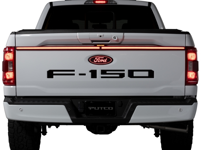 PUTCO EXCALIBUR LED Tailgate Light Bar & Plug-N-Play Connector (2021-2023 Ford F-150)