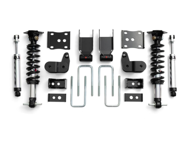 QA1 FULL-VEHICLE LOWERING KIT [Drive Type 2WD | Valving Single | w/ Stock Spindles] (2015-2020 Ford F-150) - Click Image to Close