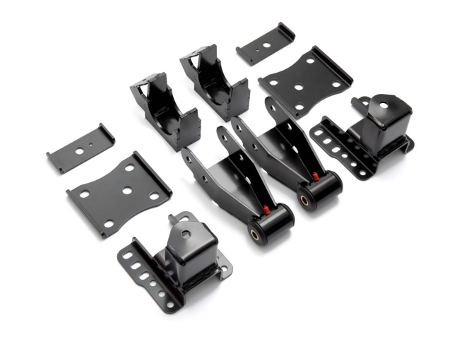 QA1 FULL-VEHICLE LOWERING KIT [Drive Type 2WD | Valving Single | 4" to 6" Rear Drop w/o Spindles] (2007-2018 Chevrolet Silverado & GMC Sierra 1500)