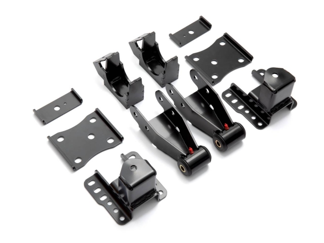 QA1 FULL-VEHICLE LOWERING KIT [Drive Type 2WD | Valving Double | 4" to 6" Rear Drop w/o Spindles] (2007-2018 Chevrolet Silverado & GMC Sierra 1500) - Click Image to Close