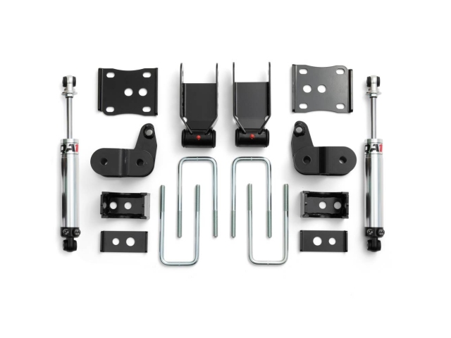 QA1 FULL-VEHICLE LOWERING KIT [Drive Type 2WD | Valving Double | w/ Drop Spindles] (2015-2020 Ford F-150)