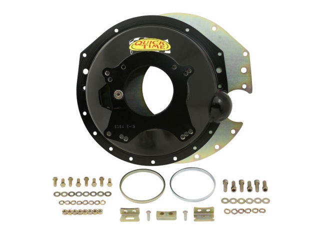 QUICK TIME Universal Fit Bellhousing, SFI 6.1 (CHEVROLET Small Block/Big Block To FORD TKO 500-600/TR3550/T5 Mustang) - Click Image to Close