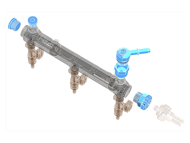 radium ENGINEERING Fuel Rail Plumbing Kit (2023 Toyota GR Corolla)