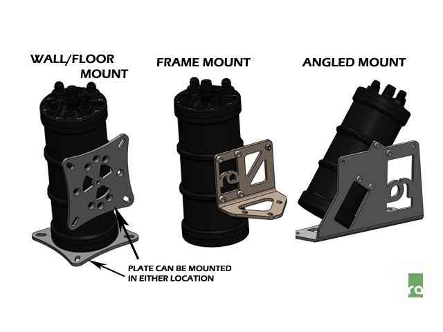 radium ENGINEERING Fuel Hanger Surge Tank (UNIVERSAL)