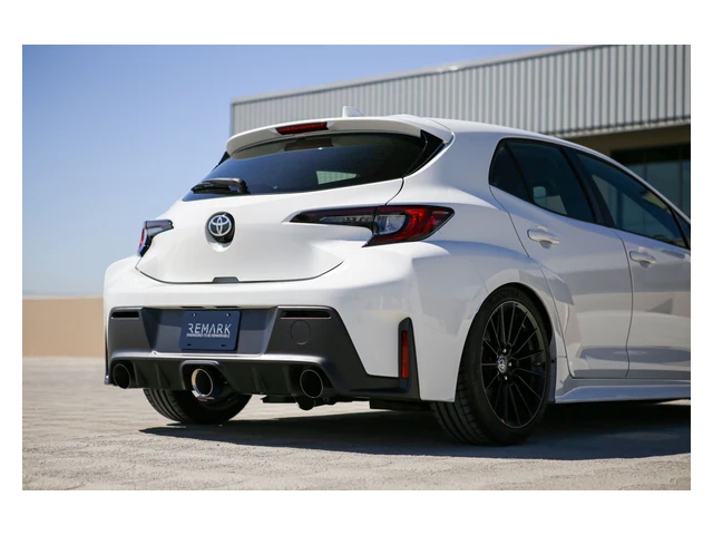 REMARK ELITE SPEC Cat-Back Exhaust w/ Polished Center Tip (2023-2024 Toyota GR Corolla)