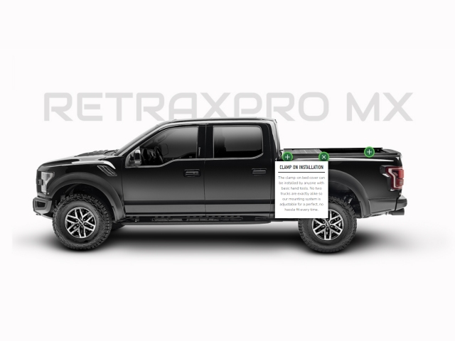 RETRAX MX Series Retractable Bed Cover, 79.4 Bed (2019-2022 GMC Sierra 1500)