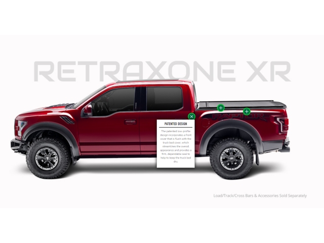 RETRAX XR Series Retractable Bed Cover, 79.4 Bed (2019-2022 Silverado & Sierra 1500)