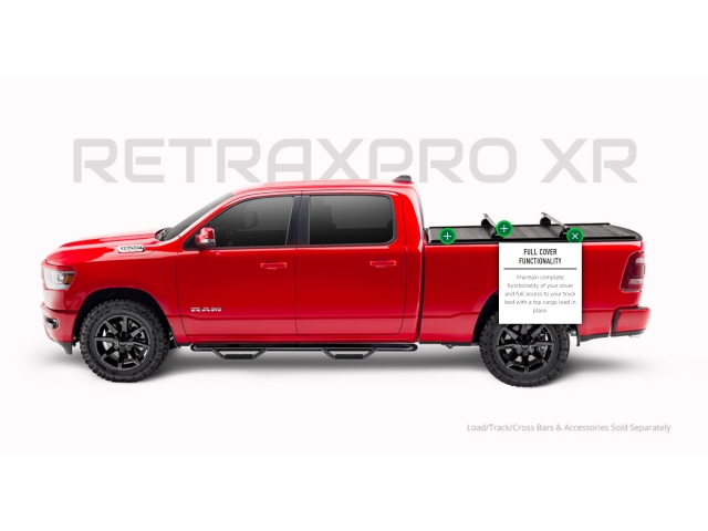 RETRAX XR Series Retractable Bed Cover, 67.4 Bed (2019-2022 RAM 1500)