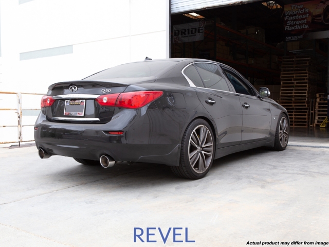 REVEL MEDALLION TOURING-S Axle-Back Exhaust [Pipe Diameter 60 | Tip Diameter 115] (2016 Infiniti Q50 3.0t & Red Sport 400 RWD & AWD)