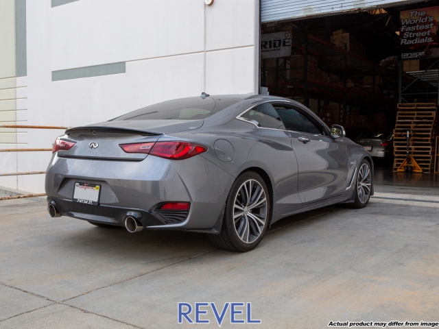 REVEL MEDALLION TOURING-S Axle-Back Exhaust [Pipe Diameter 60 | Tip Diameter 115] (2017 Infiniti Q60 3.0t & Red Sport 400 RWD)