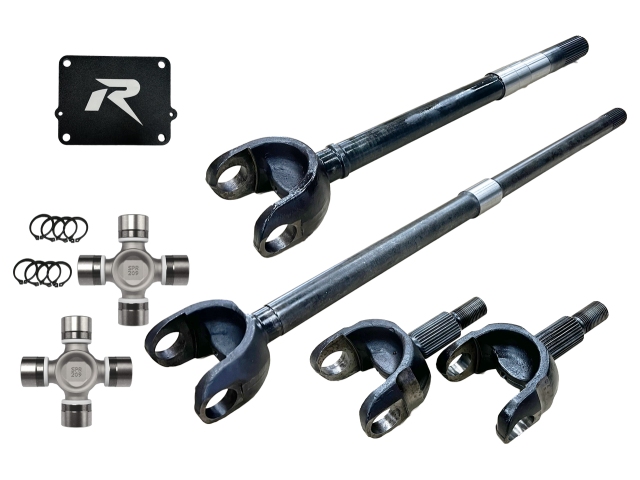 REVOLUTION GEAR 1-Piece Chromoly Discovery Series Front Axle Kit (Jeep Wrangler JL & JLU & Gladiator JT) - Click Image to Close