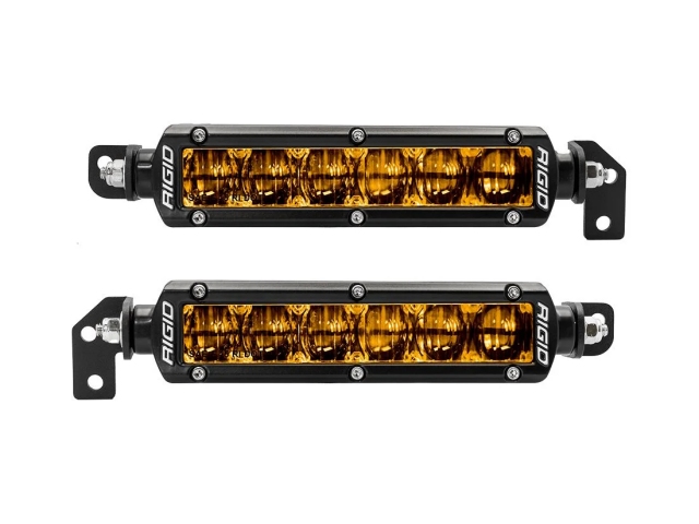 RIGID 6" SR-SERIES Selective Yellow Fog Light Kit (2022-2023 Toyota Tundra)