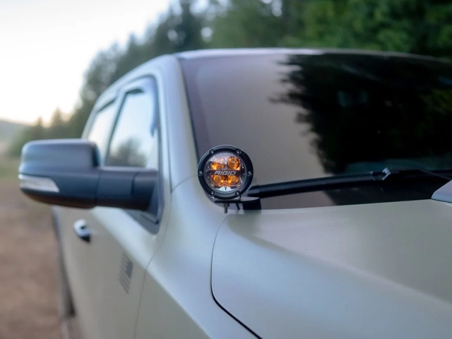 RIGID A-Pillar LED Light Mounts (2019-2022 RAM 1500 & TRX)