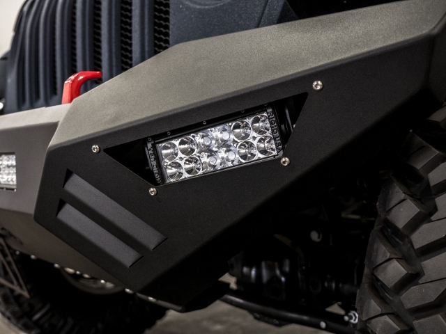 ROAD ARMOR SPARTAN Front Bumper, Textured Black (2018-2021 Wrangler JL & Gladiator JT)