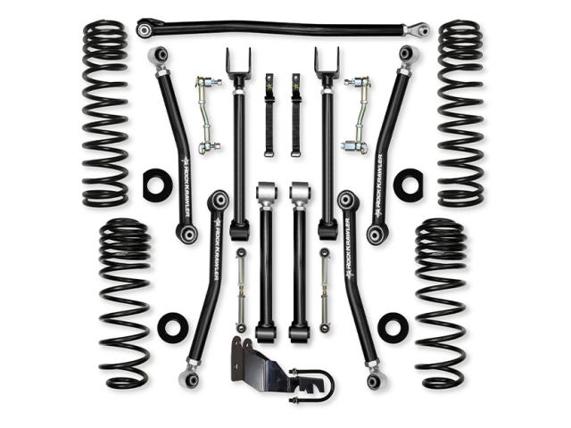 ROCK KRAWLER 3.5" ADVENTURE X MID-ARM SYSTEM (Jeep Wrangler JLU exc/ RUBICON 392)