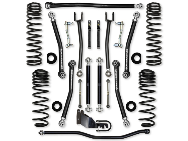 ROCK KRAWLER 3.5" X-FACTOR MID-ARM SYSTEM [NO SHOCKS] (Jeep Wrangler JLU exc/ RUBICON 392)