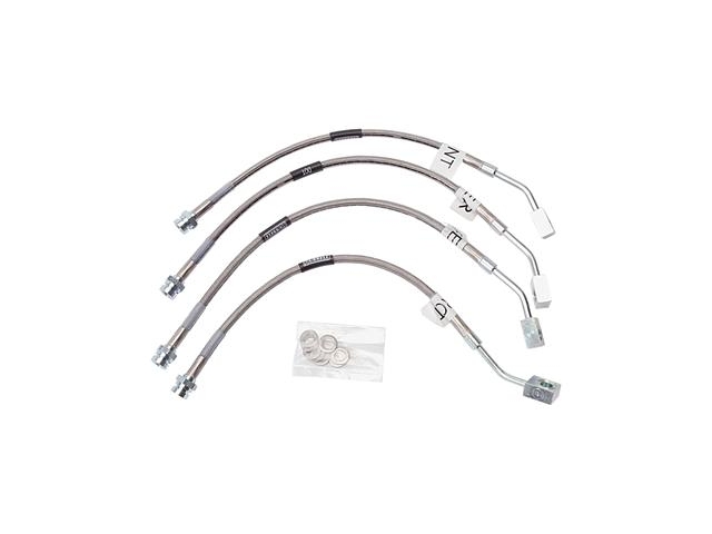 Russell Stainless Steel Brake Hoses, Front Disc & Rear Disc (1997-2004 Corvette & Z06) - Click Image to Close
