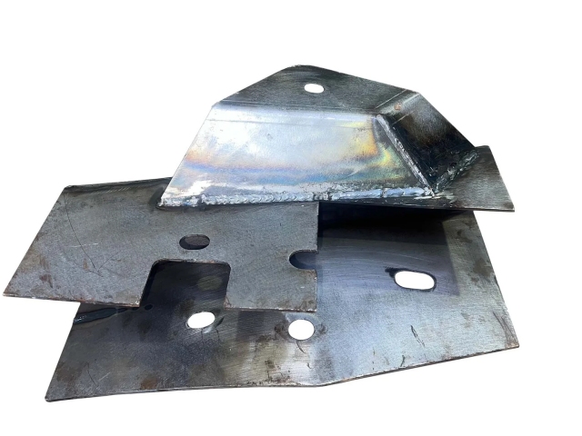 RUST BUSTER Center Rear Frame Repair Kit, LEFT (2004-2008 Ford F-150) - Click Image to Close