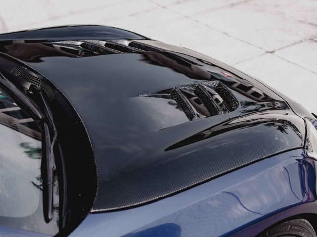 SEIBON TS-Style Carbon Fiber Hood (2022-2023 Toyota GR86 & Subaru BRZ) - Click Image to Close
