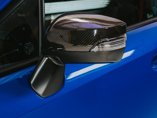 SEIBON Carbon Fiber Mirror Caps (2015-2021 Subaru WRX & WRX STi) - Click Image to Close