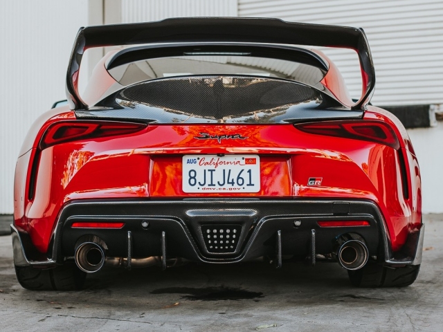 SEIBON TD-Style Carbon Fiber Rear Spoiler (2020-2021 GR Supra)