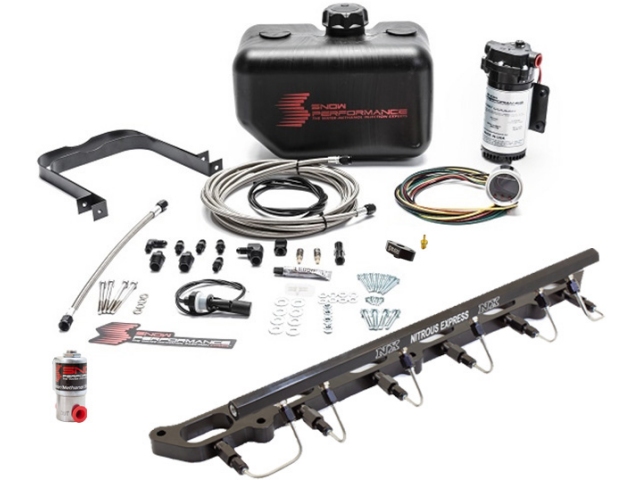 SNOW PERFORMANCE STAGE 2.5 BOOST COOLER Water-Methanol Injection Kit, Braided Line (BMW N54, N55 & S55)