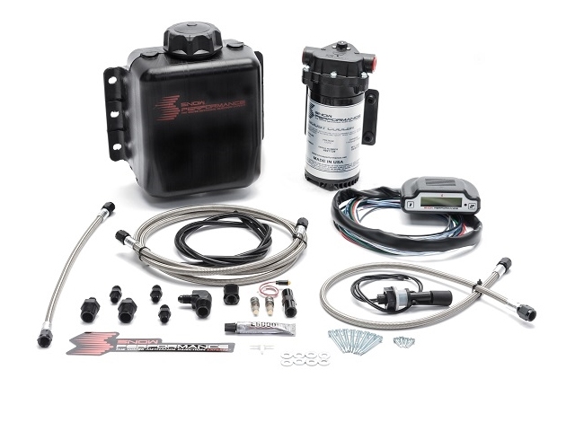 SNOW PERFORMANCE STAGE 3 BOOST COOLER Water-Methanol Injection Kit EFI, Braided Line - Click Image to Close