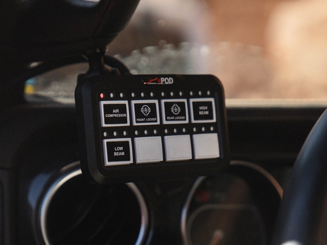 sPOD BANTAMX HD POWER DISTRIBUTION MODULE (2018-2025 Jeep Wrangler JL & JLU & Gladiator JT 3.6L PENTASTAR V6)