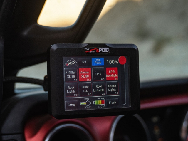 sPOD BANTAMX POWER DISTRIBUTION MODULE (2018-2025 Jeep Wrangler JL & JLU & Gladiator JT 3.6L PENTASTAR V6)
