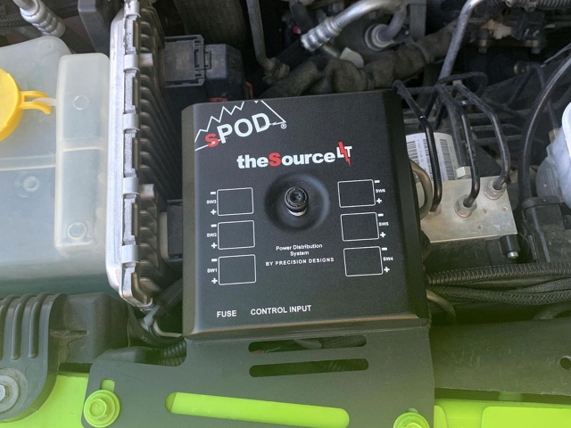 sPOD the Source LT POWER DISTRIBUTION MODULE (2007-2018 Jeep Wrangler JK & JKU & 2018 Wrangler JL & JLU)
