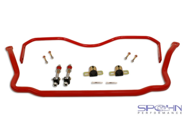 SPOHN Sway Bars w/ Spherical End Links, 1-3/8" Front & 1" Rear (1978-1987 GM G-Body) - Click Image to Close