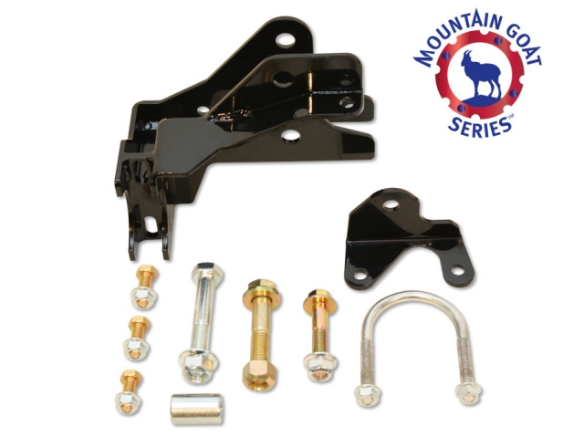 Spohn "Mountain Goat Series" Front Lower Track Bar Relocation Bracket (2007-2014 JEEP Wrangler JK) - Click Image to Close