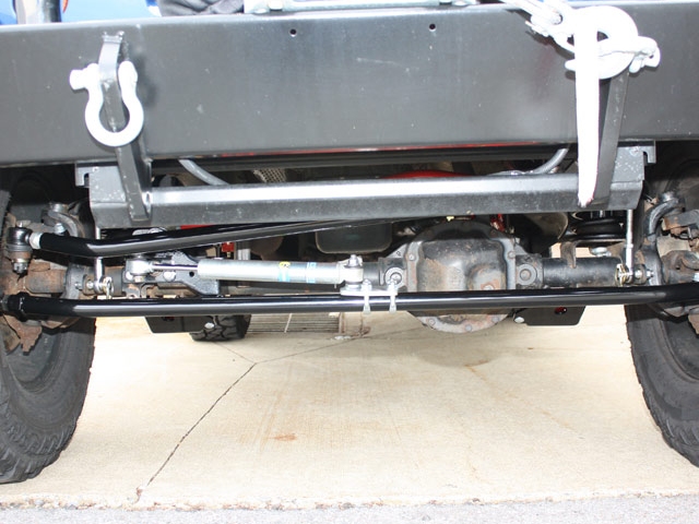 SPOHN "MOUNTAIN GOAT SERIES" Extreme Duty High Steer Flipped Steering Drag Link (2007-2017 Wrangler JK & JKU)